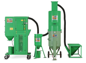 VAC-7S staubfreies Strahl- und Rückgewinnungssystem