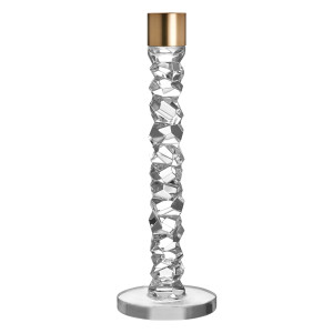 Carat Ljusstake Mässing, 29,7cm - Orrefors
