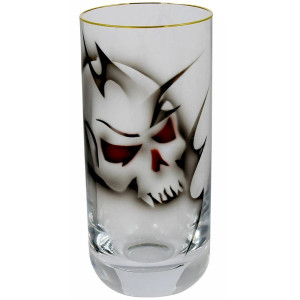Drinkglas Dödskalle, 33cl - Nybro