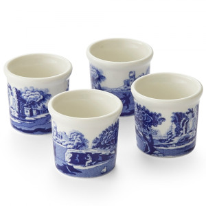 Blue Italian Äggkopp, 4-Pack - Spode