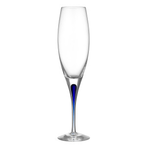 Intermezzo Blå Champagneglas, 26cl - Orrefors