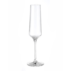 Evviva Set 6 flute in vetro 220 ml - Degustazione