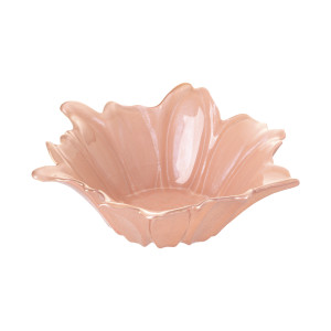 Evviva Set 4 coppette macedonia in glass Ø 17 cm - Petali