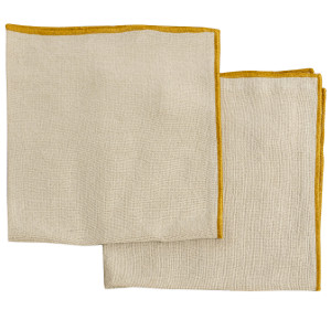 Evviva Set 2 tovaglioli 40 x 40 cm - Pamukkale