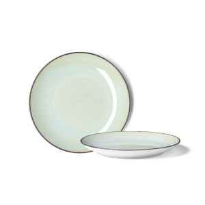 Evviva Servizio tavola 18 pz (6 piatti piani, 6 fondi, 6 frutta) Ø 27 cm, Ø 20 cm, Ø 19 cm - Rainbow