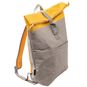 Evviva Zaino termico con tasca anteriore, esterno in kraft paper e interno in PEVA/EVA 44 x 14 x h 53 cm - 18 l - Subway