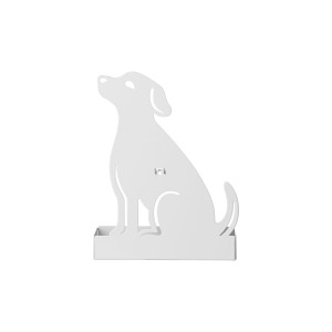 Evviva Porta zampironi in metallo taglio laser con clip. Da tavolo 14,5 x 5 x h 19 cm - Oasi