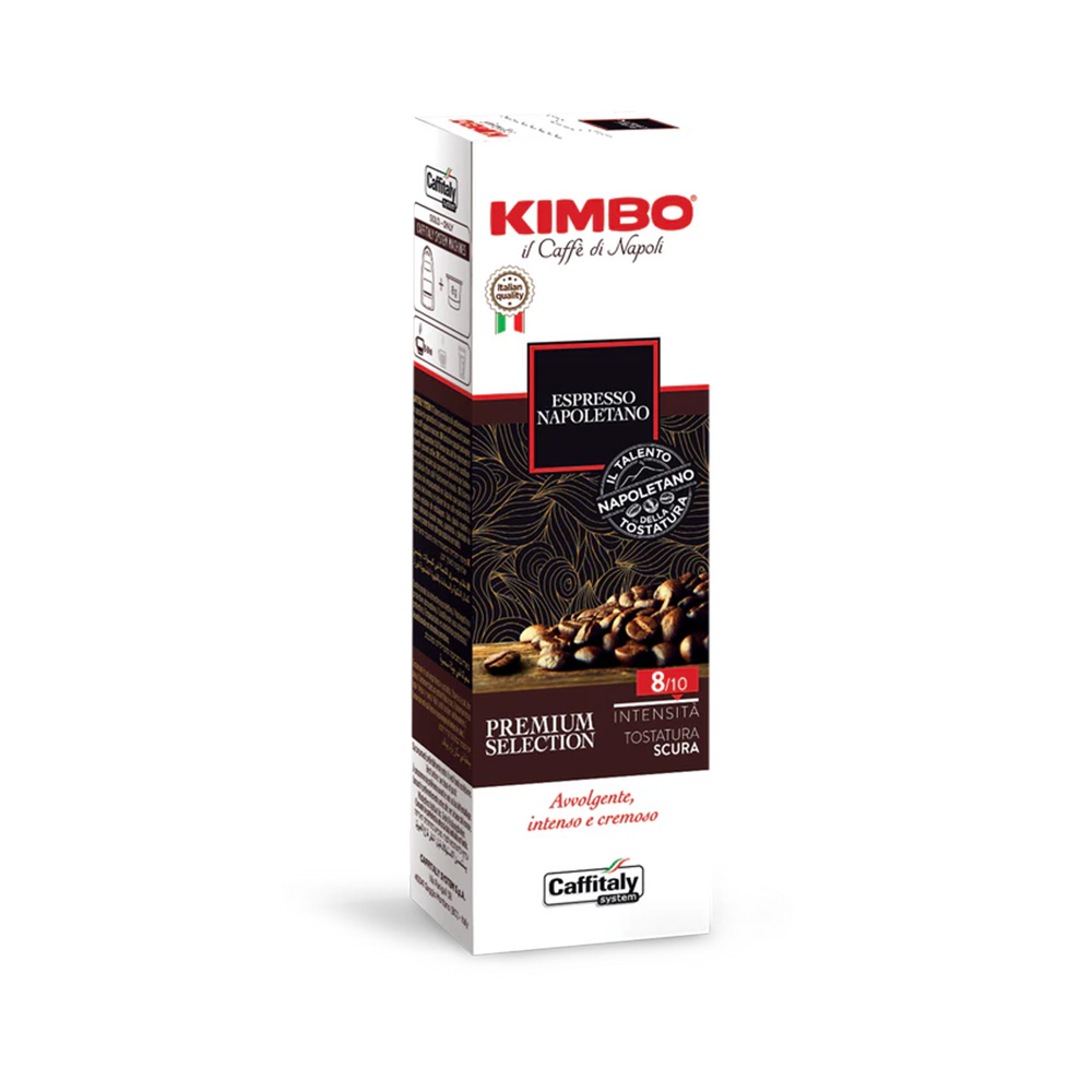 Caffitaly Caffè Kimbo Espresso Napoletano confezione 10 capsule