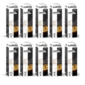Ècaffè 100 Capsule Caffitaly System E'Caffe' Vigoroso