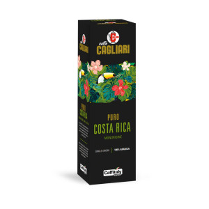 Cagliari Confezione 10 capsule caffè Monorigine Costa Rica - Caffitaly