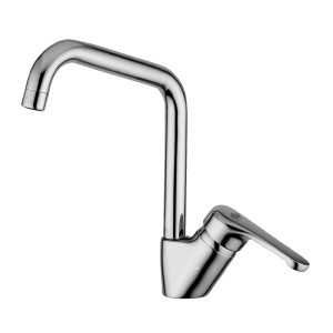 Attrezzature Professionali Rubinetto Miscelatore Professionale 0287 - Leva Corta e Canna Quadra