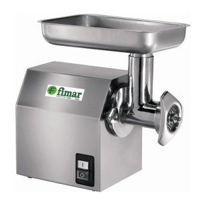 FIMAR Tritacarne Carenato 12CE in Acciaio Inox -  Gruppo Estraibile - Bocca Interna Ø