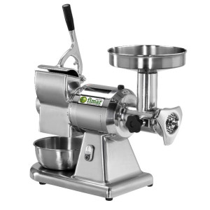 FIMAR Abbinato Tritacarne e Grattugia 12T in Alluminio - Prod/24h Kg 100/160/40