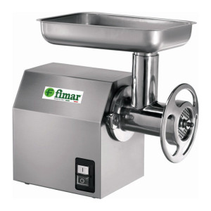 FIMAR Tritacarne Carenato 22CE in Acciaio Inox -  Gruppo Estraibile - Bocca Interna Ø