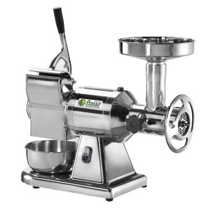 FIMAR Abbinato Tritacarne e Grattugia 22T in Alluminio - Bocca Ø 52 mm