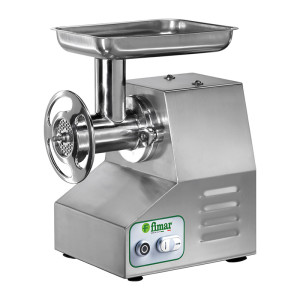 FIMAR Tritacarne Carenato 22TS 1,5 HP - Gruppo in Acciaio Inox con Inversione di Marci