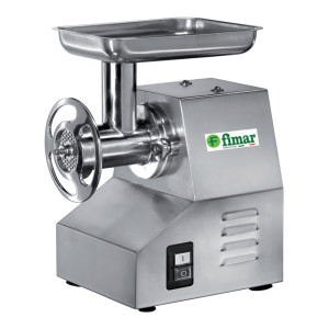 FIMAR Tritacarne Carenato 22TS 1,5 HP - Gruppo in Acciaio Inox - Bocca Interna Ø 52 mm