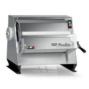 IGF Fornitalia Sfogliatrice Inox per Pasta Fresca - Predisposizione Tagliasfoglia - Rulli Inox