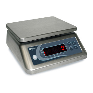 Attrezzature Professionali Bilancia Professionale SS in Acciaio Inox - Doppio Display - Portata kg 30