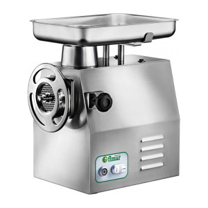 FIMAR Tritacarne Carenato 32RS 3 HP in Acciaio Inox - Inversione di Marcia - Bocca Int