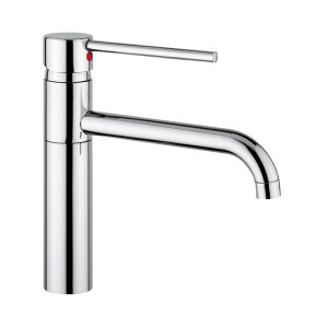 Attrezzature Professionali Rubinetto Miscelatore Professionale SALT 3325 - Leva Corta e Canna Dritta