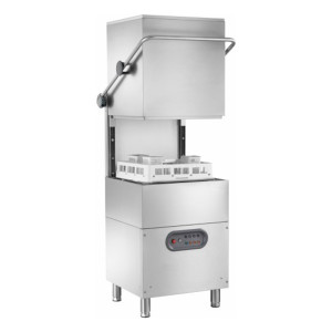 Attrezzature Professionali Lavastoviglie a Capotte Elettronica 61PDD - Durata Cicli 120/180 secondi