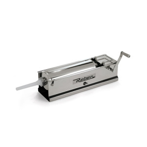 Reber Insaccatrice Manuale Acciaio Inox Professionale Capacità Kg 5