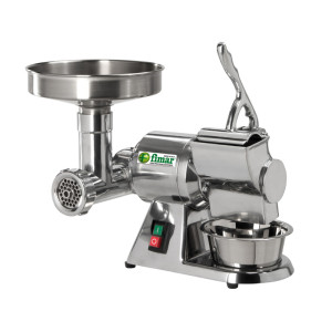 FIMAR Abbinato Tritacarne e Grattugia AB8D in Alluminio - Prod/24h Kg 20/50/20
