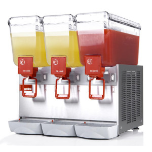 Ugolini Spa Distributore Bevande Refrigerato 3 Vasche 12 Litri Inox
