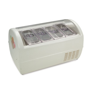 Attrezzature Professionali Freezer da Banco per Gelato e Sorbetti BABY - Temp +0° - 18° C