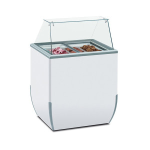 Framec Vetrina Gelateria BRIO - Capacità N° 4 Vaschette Lt 5
