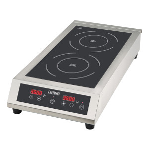 Fimar Easyline Piastra Induzione Touch Control Doppia - Potenza 3,5 + 3,5 kW