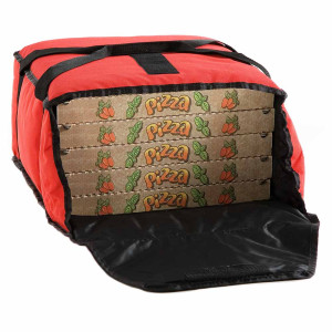 Gimetal Borsa Termica Morbida - Capienza N° 4 Cartoni Pizza Cm Ø 40