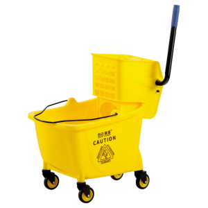 FORCAR Secchio Carrello Strizzatore Professionale CA1599E - Secchio 15 lt