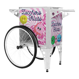 Palanca Francesco Carrettino Espositivo MINI CANDY - Per Macchina Zucchero Filato