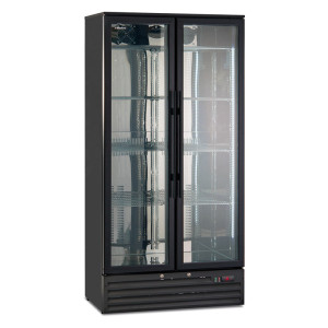 Klimaitalia Frigo Vini Statico CLW500XH - Porte a Vetro e Interno Inox Specchiato - Capacità