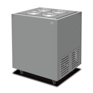 Ucinque Banco a Pozzetto Gelati Granite VIAVENETO COMBI4C - Capacità Carapine 4 + 2