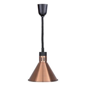 FORCAR Lampada a Sospensione Riscaldante Conica - Potenza Watt 250