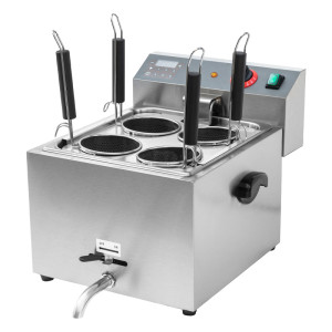Beckers Cuocipasta da Banco CP4 - N° 4 Cestelli Rotondi - Capacità lt 10