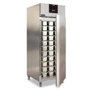 Klimaitalia Armadio Freezer Gelato Full Optional CREAM995BT in Acciaio Inox - Temp -22° -18°