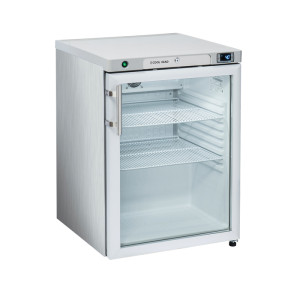 CoolHead Armadio Refrigerato con Porta a Vetro CRXG2 - Rivestimento in Acciaio - Capacità