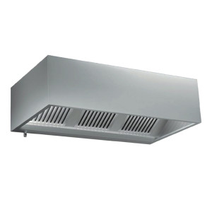 Ristopro Cappa Cubica a Parete DSPKM11 - Profondità Cm 110 - con Motore Interno Monofase