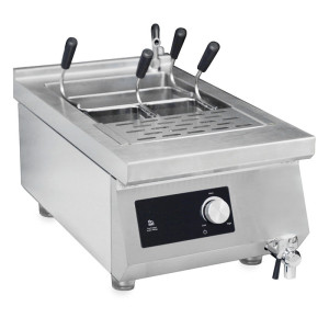 Attrezzature Professionali Cuocipasta a Induzione da Banco C500 - N° 3 Cestelli - Capacità lt 15