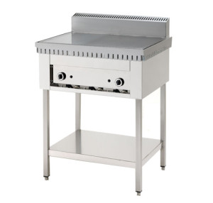 Pollini Cuocipiada a Gas su Trespolo Inox - Capacità 4 Piadine - Potenza 6,7 KW