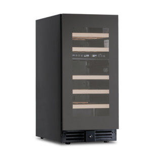 Klimaitalia Frigo Vini Ventilato CW37-G2TB - Doppia Temp +2°+12°C / +12° +20°C - Capacità Lt