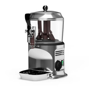 Ugolini Spa Distributore da Banco Cioccolata Calda DELICE3A - Colore Argento Silver - Capaci