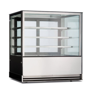 Klimaitalia Banco Pasticceria DELUXE123 in Acciaio Inox AISI 304 - Larghezza Cm 120 / Altezz