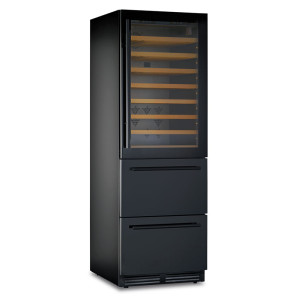 Klimaitalia Frigo Vini Ventilato DW190 - Doppia Temperatura - Mensole + Cassetti