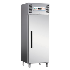 FORCAR Armadio Congelatore Ventilato ECV600BT 1 Anta in Acciaio Aisi 403 - Lt 537 - Tem