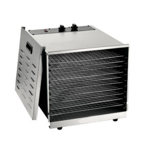 Attrezzature Professionali Disidratatore Essiccatore ED1 in Acciaio Inox - N° 10 Ripiani